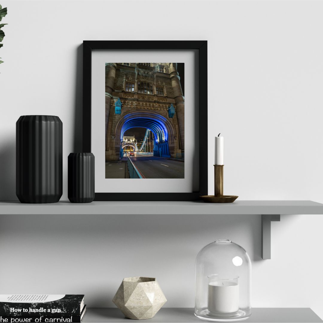 Tower Bridge Old Historic Entrance - (Vertical) PRINTABLE DIGITAL IMAGE - City Escapes Collection
