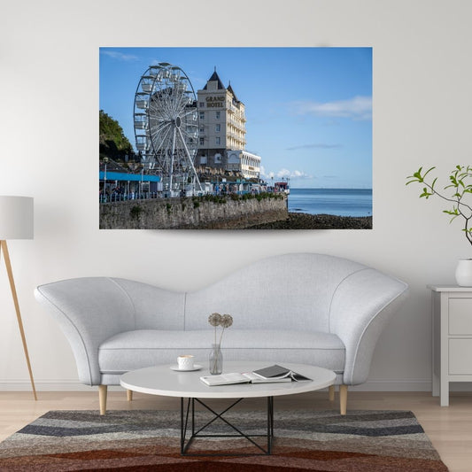 Grand Hotel Wales - PRINTABLE DIGITAL IMAGE - Summer Seaside Collection