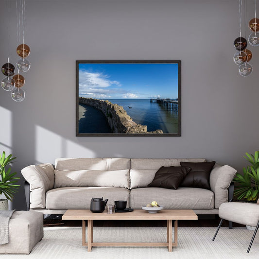 Llandudno Pier - PRINTABLE DIGITAL IMAGE - Summer Seaside Collection