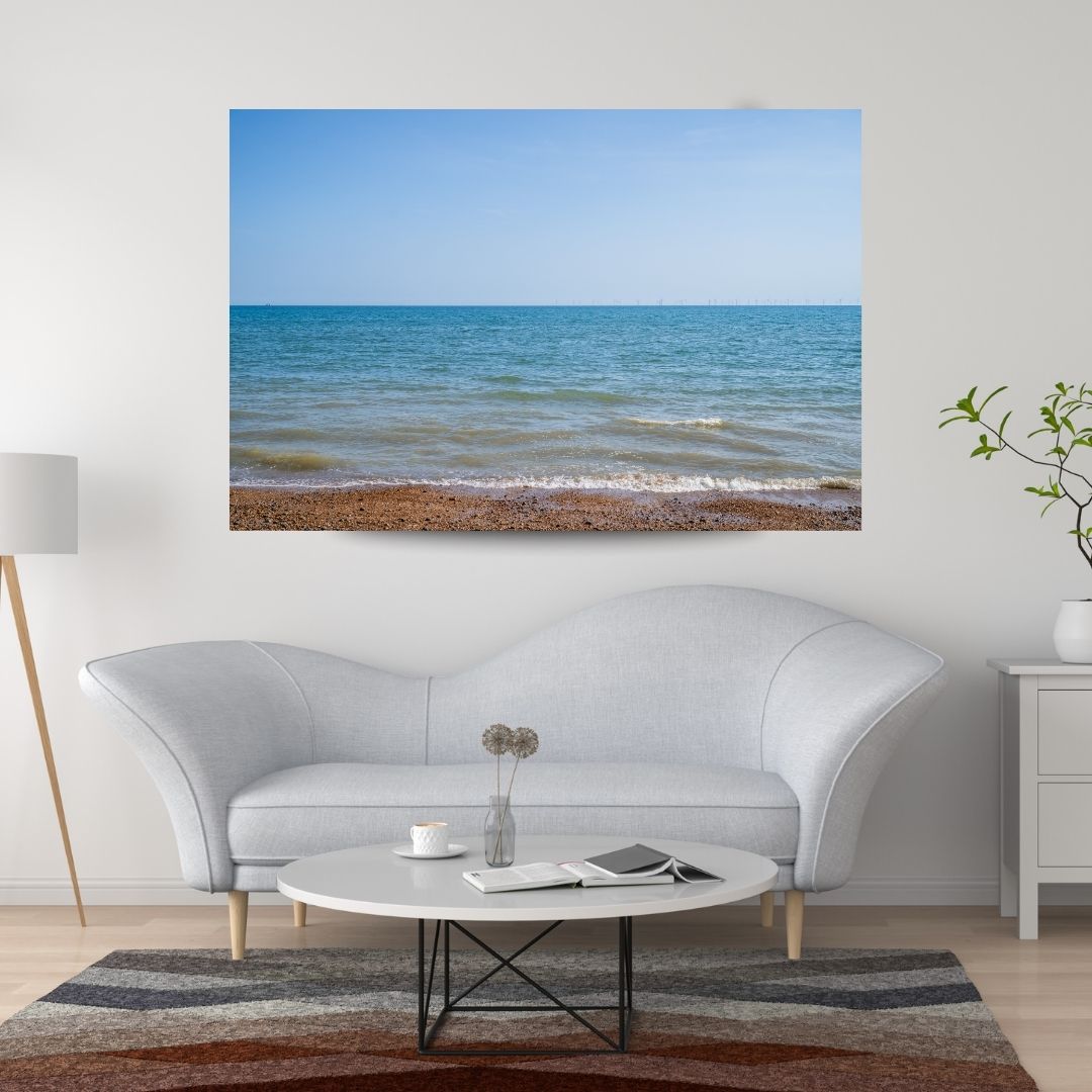 Ocean Front of Brighton - PRINTABLE DIGITAL IMAGE - Summer Seaside Collection