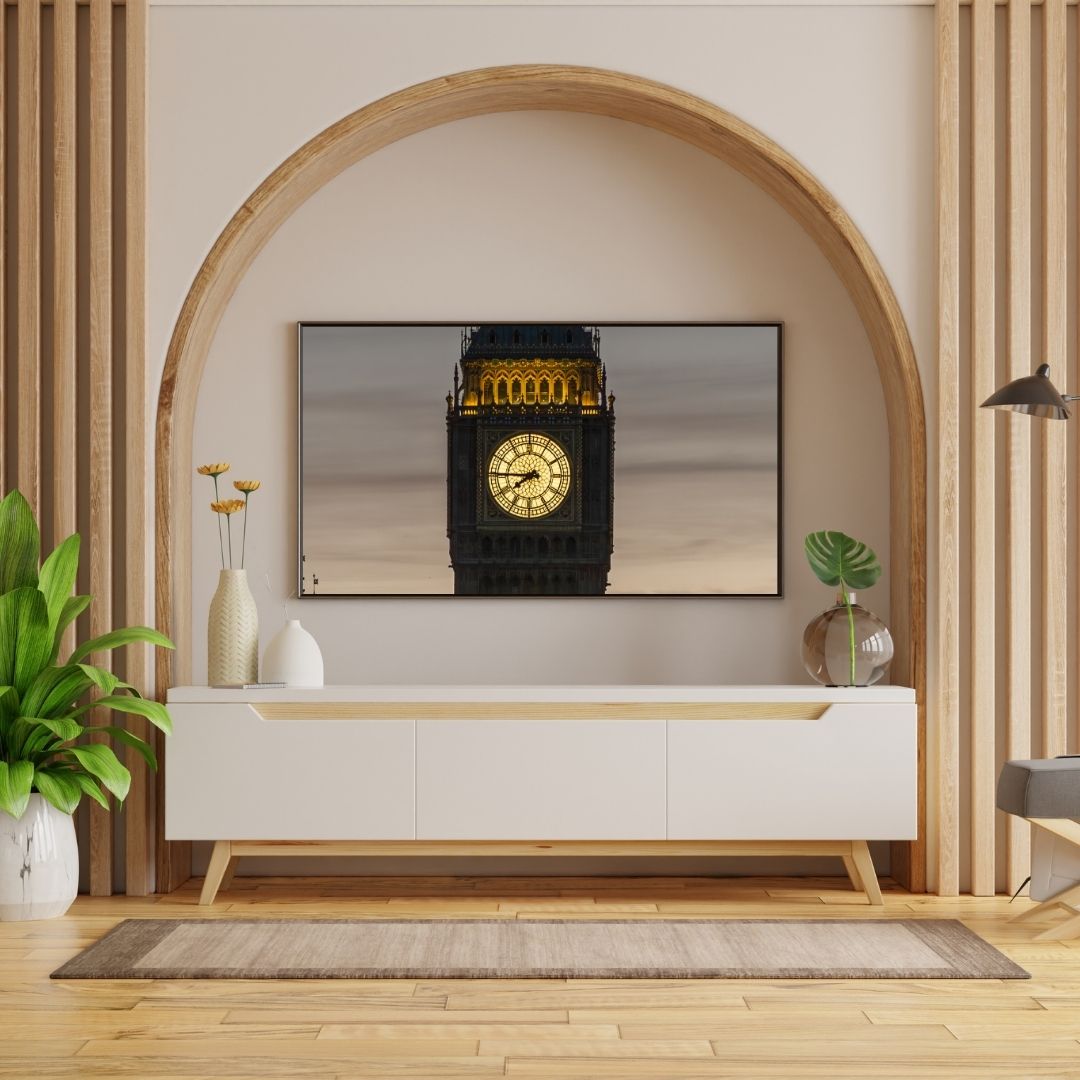 Clock Close up of Big Ben - (Horizontal)  PRINTABLE DIGITAL IMAGE - City Escapes Collection