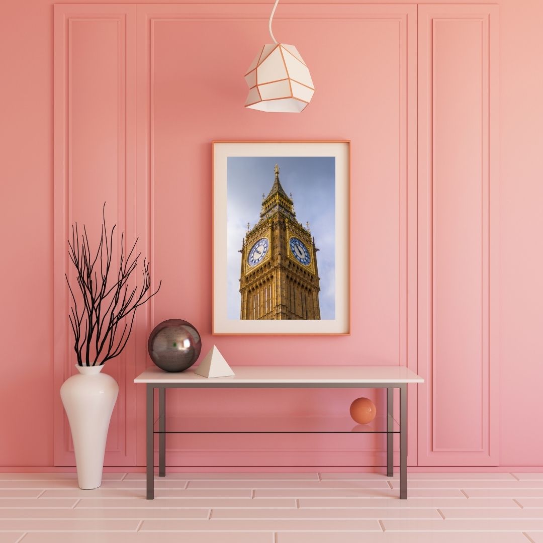 Big Ben Close Up -  (Vertical) PRINTABLE DIGITAL IMAGE - City Escapes Collection