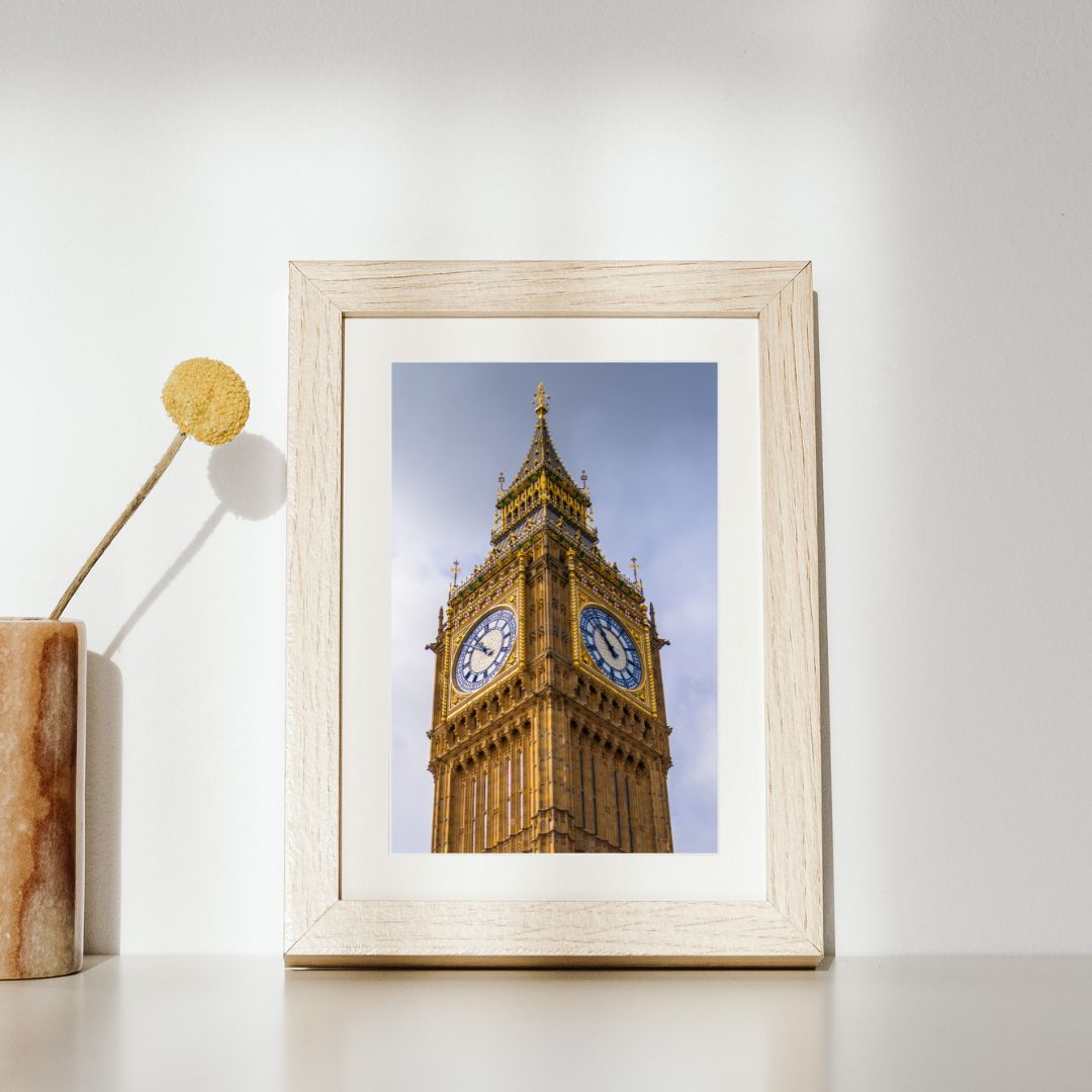 Big Ben Close Up -  (Vertical) PRINTABLE DIGITAL IMAGE - City Escapes Collection